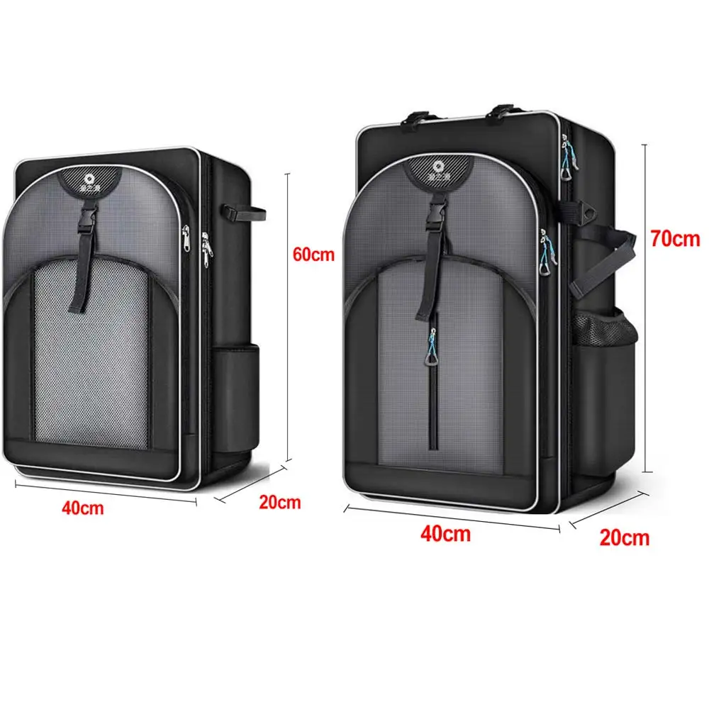 X462G Mochila pesca impermeable para silla y caña - imagen 5