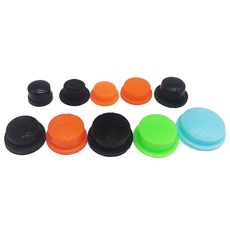 LED Flashlight middle side/tail click Switch Cap tailcap Soft Silicone boot protective button tail cap10/12/13.5/14.5/16mm