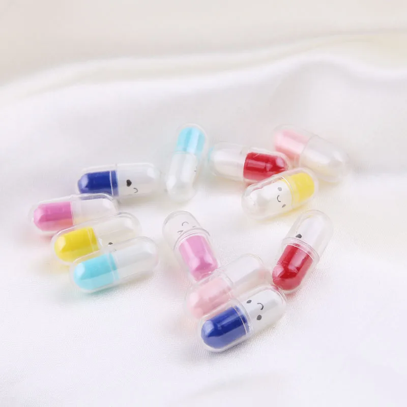 10pcs/lot Resin Small Pills Charms Pendants Funny Capsule Design Charms Fit DIY Earring Finding Jewelry Accessories Decor