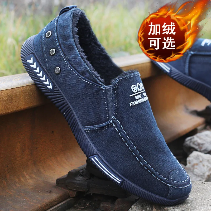 2021 Summer Canvas Mens Shoes Slip-on Breathable Mens Casual Shoes Lightweight Flat Shoes Men Sneakers Loafers Zapatos De Hombre