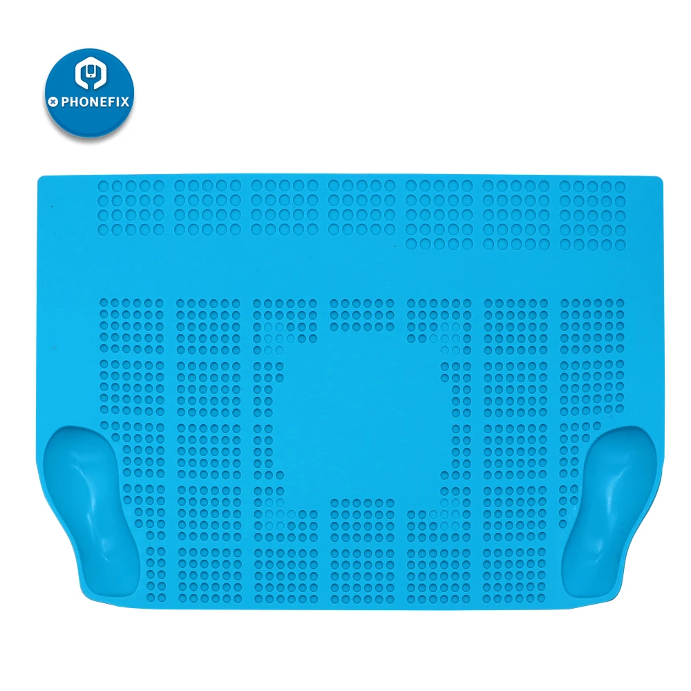 Heat-resistant Soldering Mat Thermal Protection Silicone Pad Heat ESD Insulation Pad for Mobile Phone Maintenance Platform