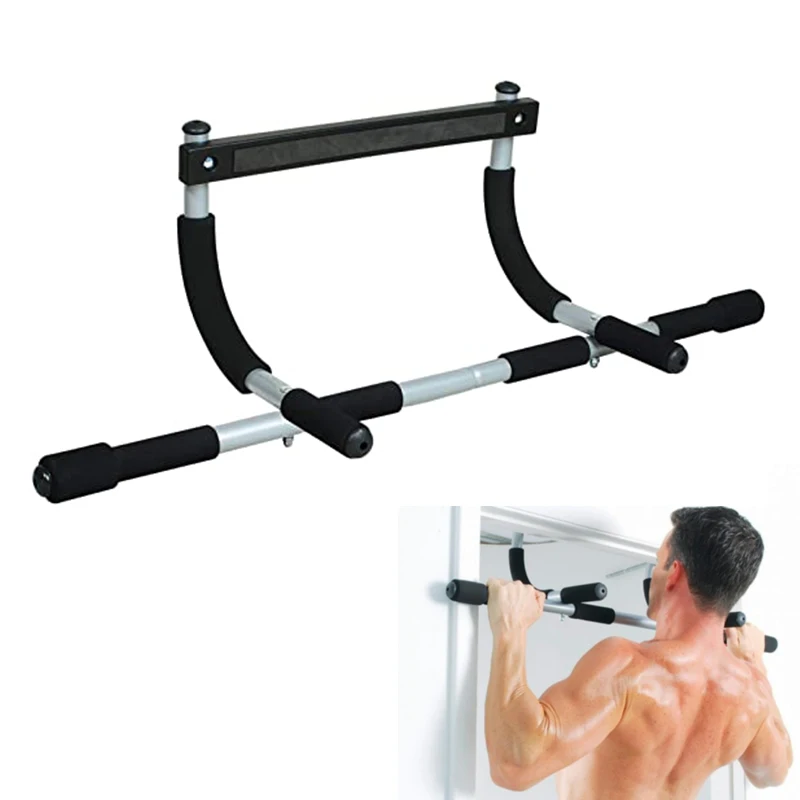 

Doorway Pull Up Bars Wall Chin Up Bar Indoor Doorframe Horizontal bar Total Upper Body Workout Bar Gym Fitness Equipment