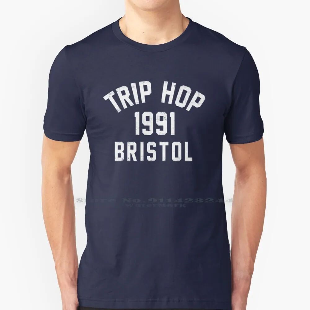 Trip Hop 100% Cotton T Shirt Trip Hop Bristol Britain Massive Attack Tricky Portishead Morcheeba Sneaker Pimps Tee Short Sleeve