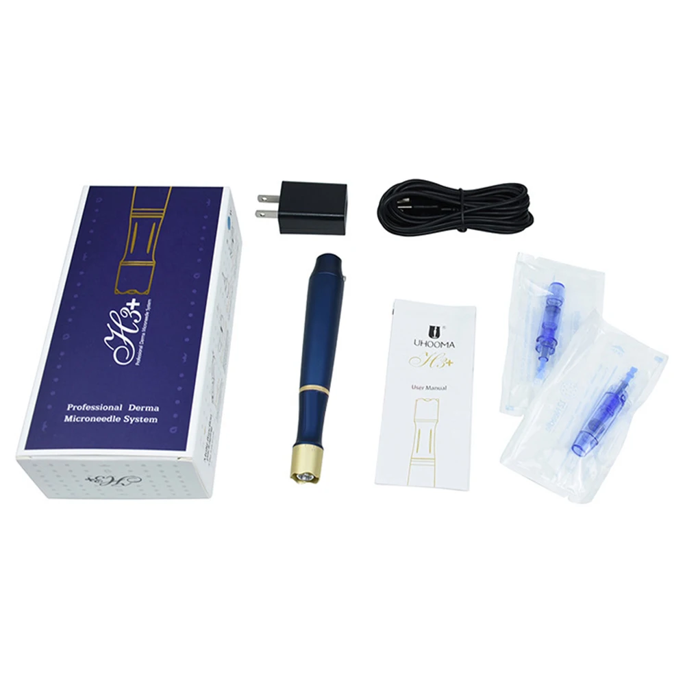 F3 wireless Auto Derma Pen Electric auto microneedling pen micro needle 6 speed with 5pcs cartridge home use skin care kit