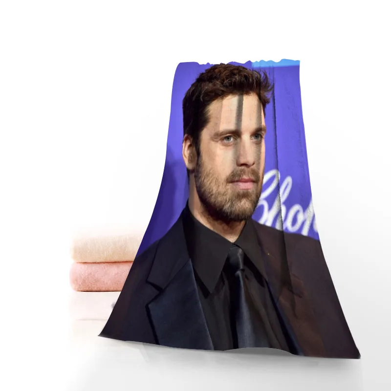 Sebastian Stan Towel Printed Cotton Face/Bath Towels Microfiber Fabric For Kids Men Women Shower Towels 70X140cm