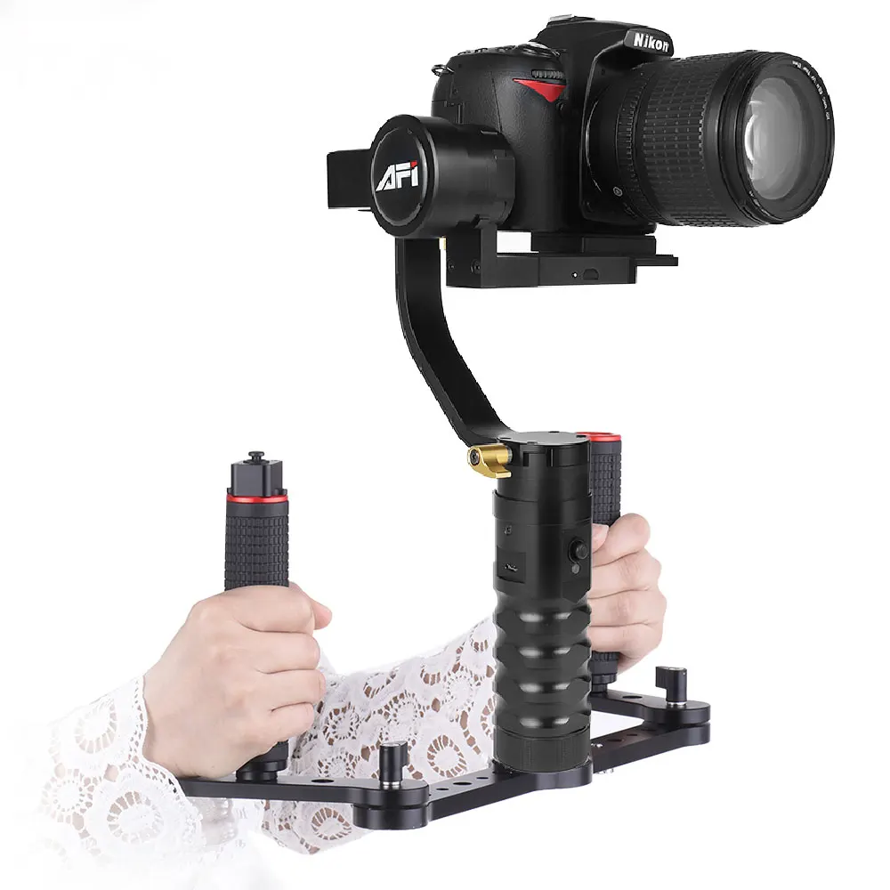 AFI VS-3SD Gimbal Camera Stabilizer gimbal dslr soporte Handheld 3 Axis gimbal video mobile Brushless with Servo Follow Focus