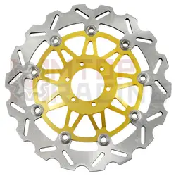 Motorcycle Front Brake Disc for Yamaha TDR250 Europe 1988 1989 1990 1991 1992 TZR250 1987-1992 1KT-25830-01-00 Brake Rotor