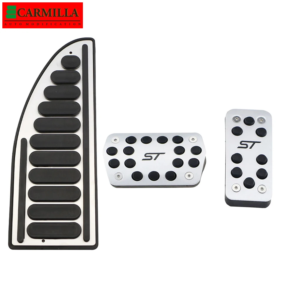 Car Pedals for Ford Focus MK2 MK3 MK4 2005 -2018 Mondeo Fusion Kuga Escape Accelerator Brake Clutch Rest Foot Pedal Accessories