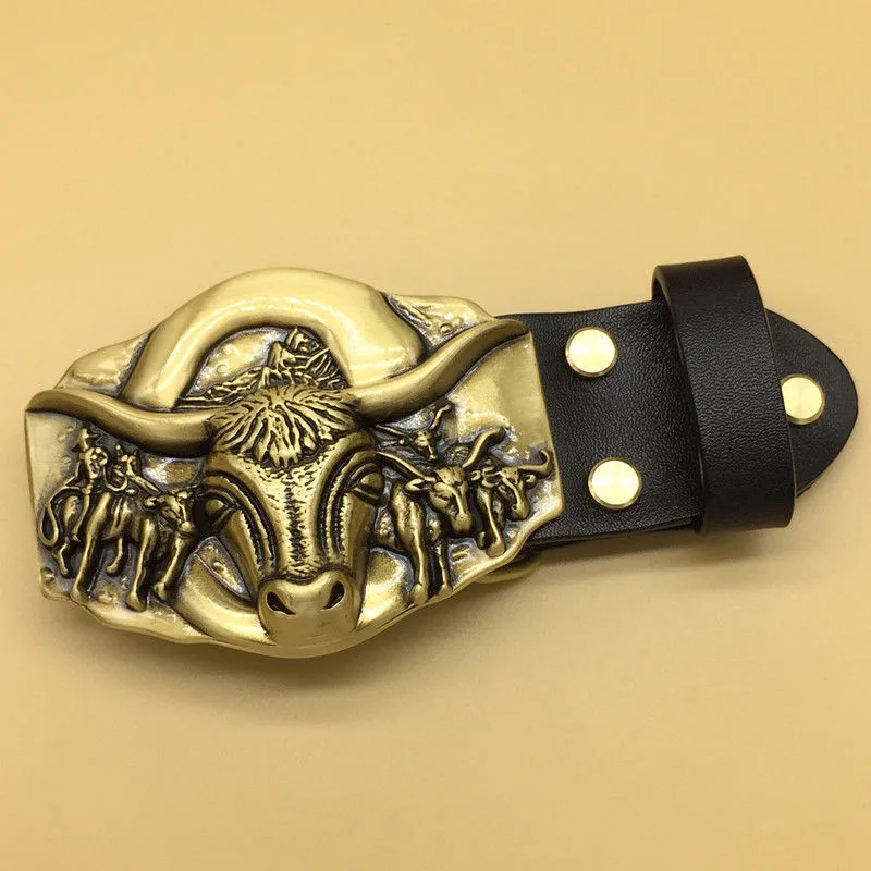 New 3D Chinese style dragon buckle solid brass men's belt buckle High quality metal denim belt head suitable for 3.8cm wide belt