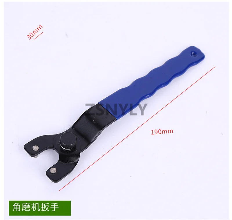 Adjustable Angle Grinder Key Pin Spanner Plastic Handle Pin Wrench Spanner Home Wrenches Repair Tools for repair