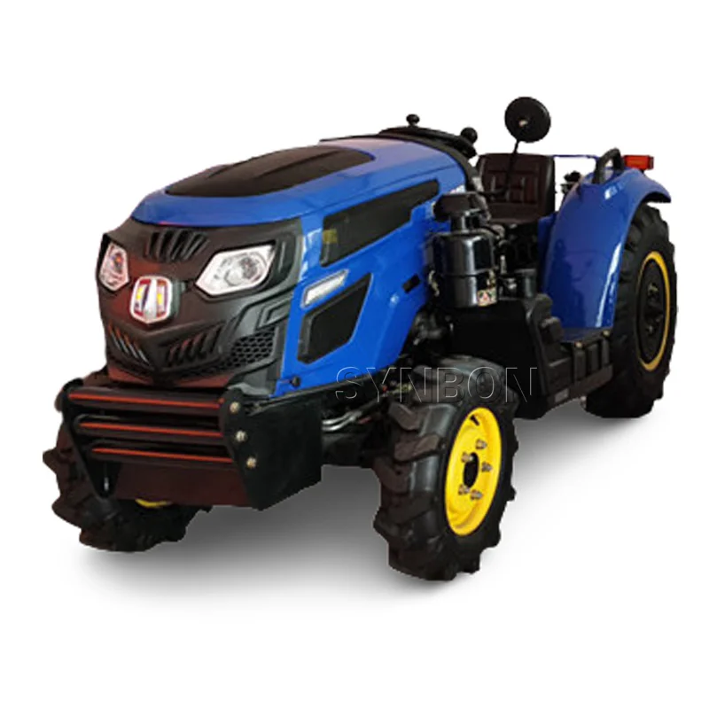 New Rainbow Colors 50HP Greenhouse  Orchard Tractor  Farm Hydraulic Tractor  Agricultural Tractor