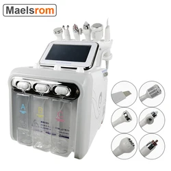 DermDelhi-Petite machine électrique à bulles, 6 en 1, nettoyage en profondeur, jet d'eau, Hydro Diamond, fréquence de nettoyage du visage, élimination de la peau