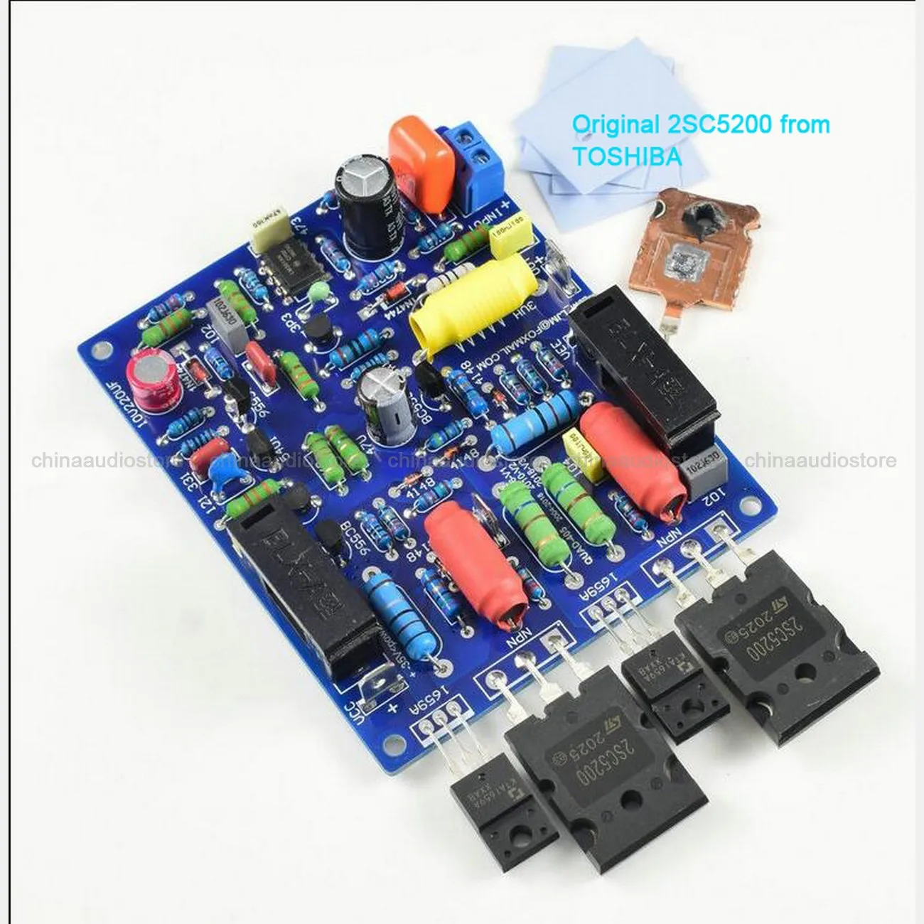 One Pair LJM 100W *2 Stereo Power Amplfier AMP Ref Quad 405,High Quality Amplifier Board For DIY