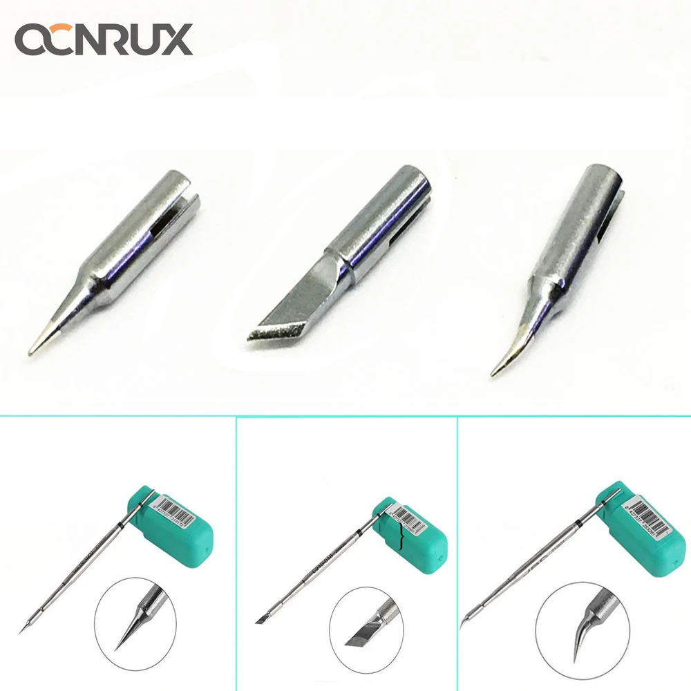 OCNRUX Soldering Iron Tips Specialized Replaceable Adapter for JBC T210-A Handle C210020 C210018 C210002 Copper Silver Material