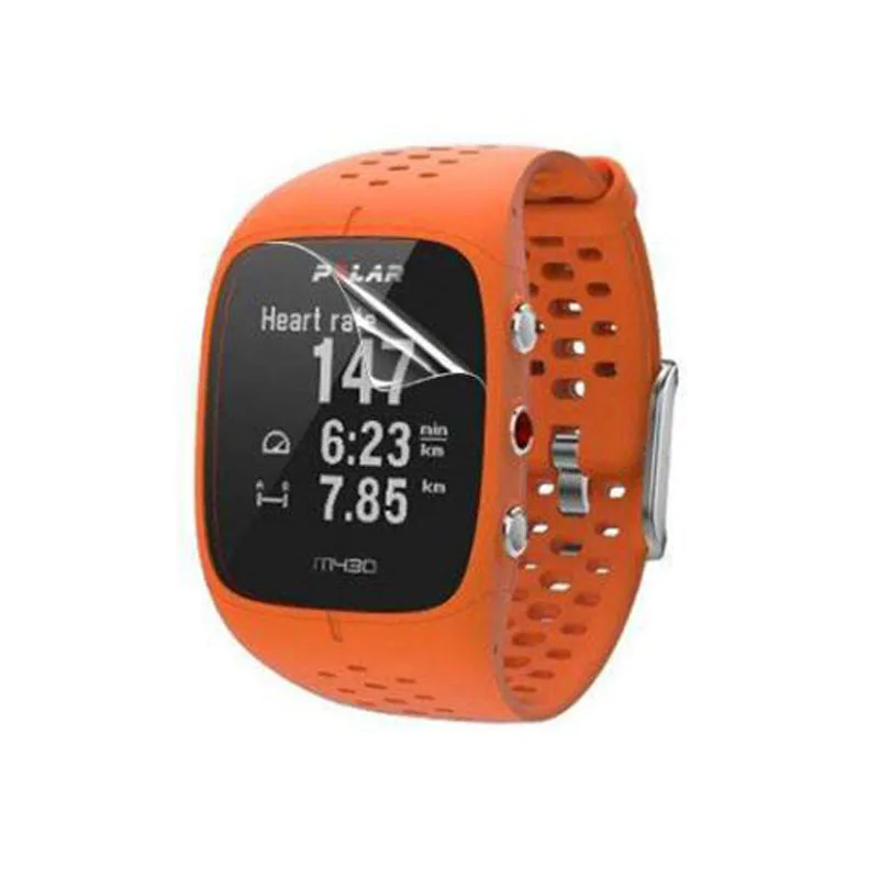 3pcs Soft Clear Protective Film Guard For Polar M400 M430 Watch Sport Smartwatch Screen Protector Cover Protection (Not Glass)