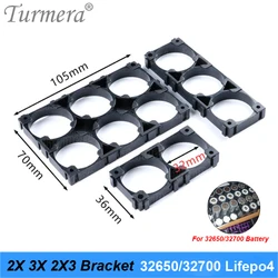 10Piece Lifepo4 Battery Bracket Holder 2X 3X 2X3 32650 32700 Safe Anti Vibration Plastic Case For 12V Uninterrupted Power Supply