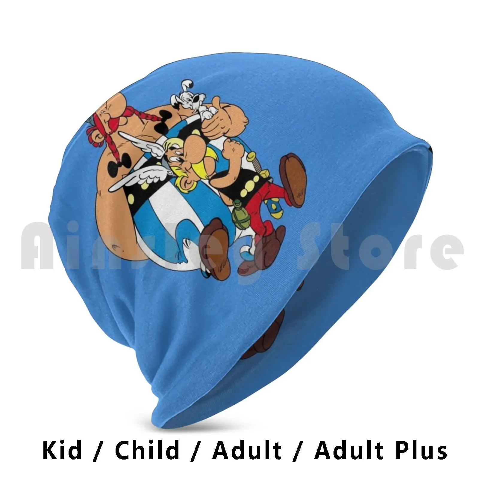 The Adventures Of Asterix Shirt , Sticker , Beanie Hedging Cap DIY Print Cushion Asterix Obelix Dogmatix Adventures