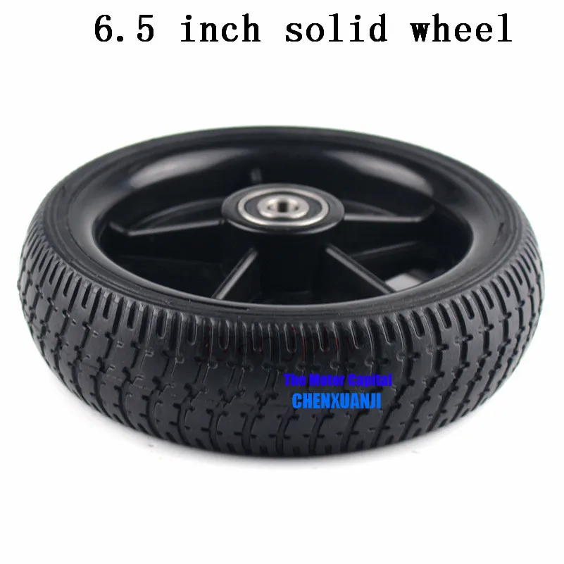 6.5 inch solid wheel fits for Two Wheels Hoverboards and Electric Scooters   Non-inflatable  tyre 