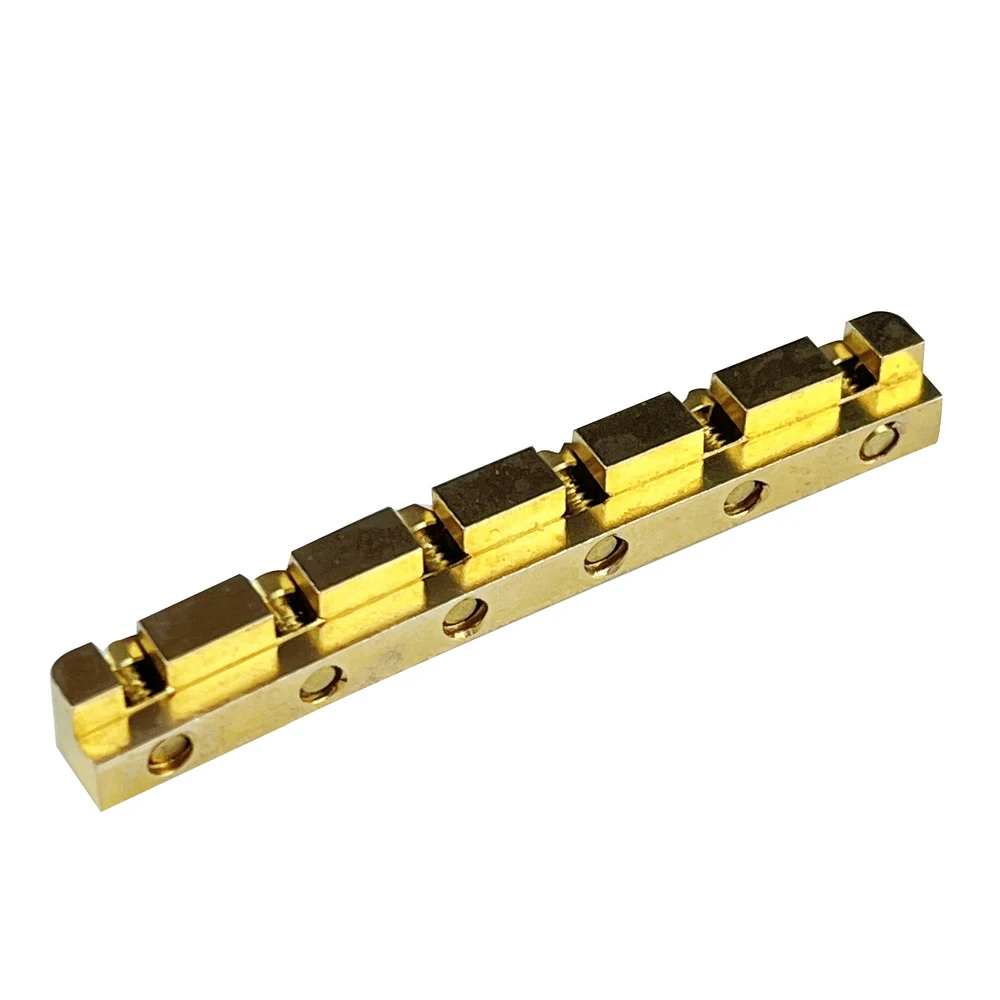 【Made in Japan】1 Piece Electric Guitar Brass Height Adjustable Nut For ST TL LP SG Style Guitar 42MM/43MM