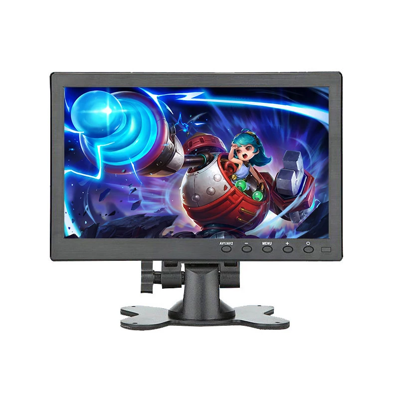 10.1 inch small touch screen computer portable monitor pc VGA HDMI lcd led display 12 inch gaming monitor for Raspberry pi ps3