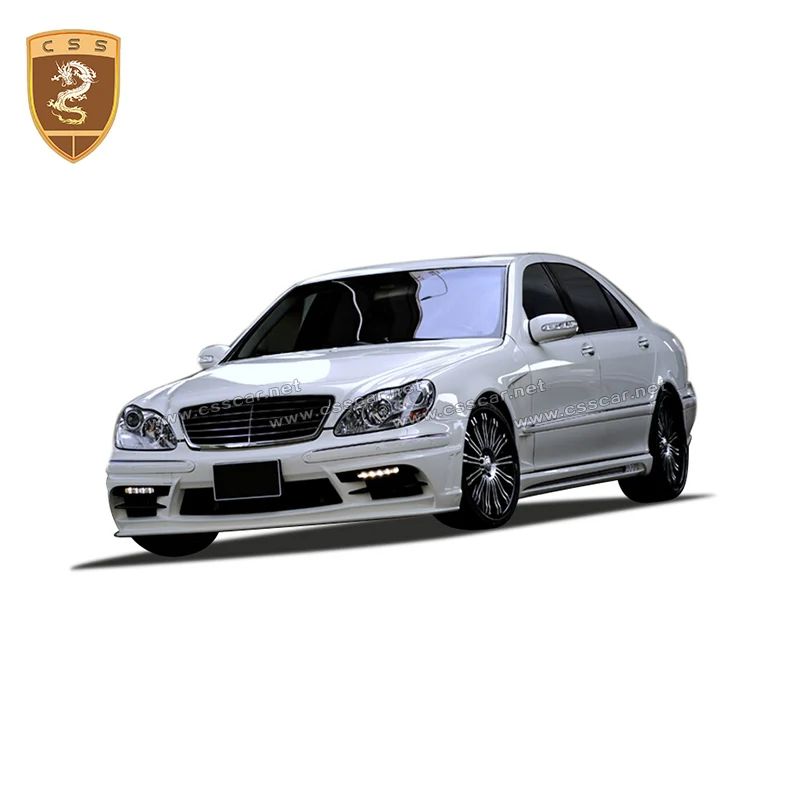 CSSCAR Exclusive Supply For BENZ S class W220 High Quality Fiberglass Bodykit Upgrade WALD Style Car Tuning Accessories