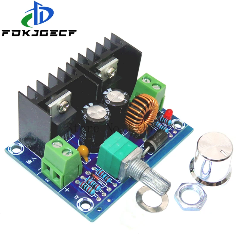 XH-M401 DC-DC Step Down Buck Converter Power Supply Module XL4016E1 PWM Adjustable 4-40V To 1.25-36V Step Down Board 8A 200W