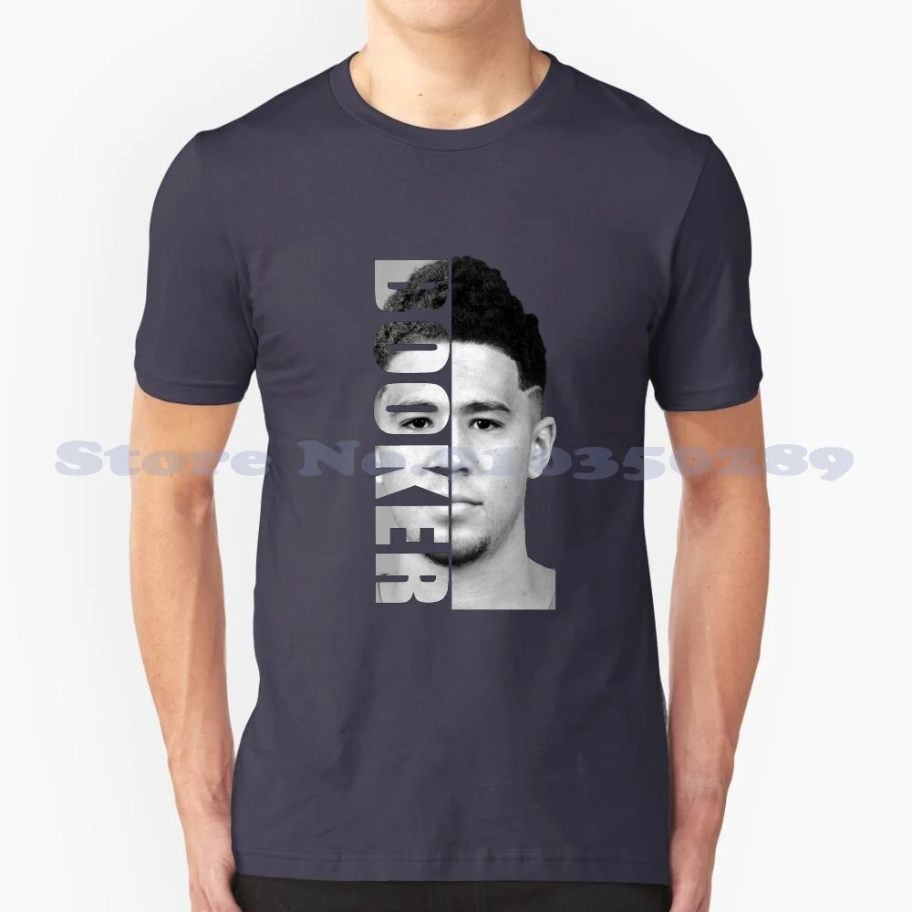 Devin Booker Blak / White camiseta personalizada divertida, gran oferta, Devin Booker, blanco y negro, jugador de baloncesto, Suns, Phoenix, Chris
