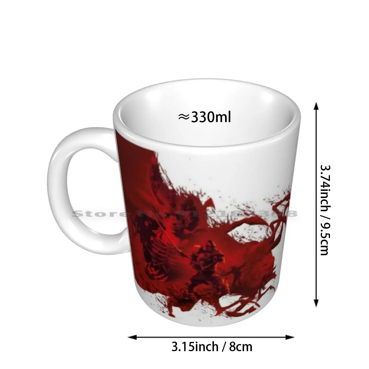 Dragon Age Ceramic Mugs Coffee Cups Milk Tea Mug Dragon Age Dragon Age Origins Dragon Age Awakenings Creative Trending Vintage