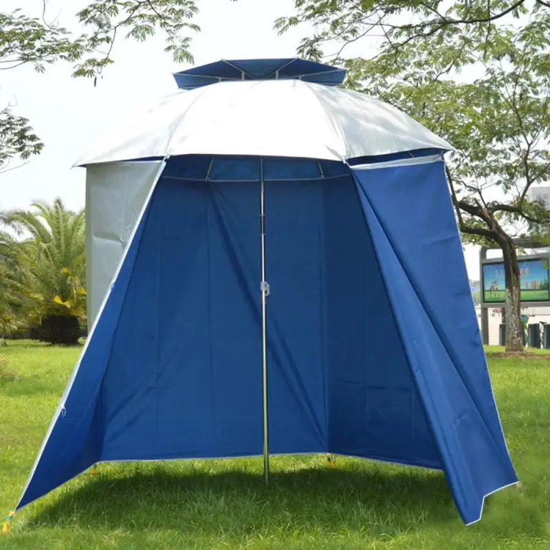 4.8m Portable Outdoor Tent Oxford Cloth Side Wall Rainproof Waterproof Tent Gazebo Garden Shade Shelter (Without Canopy Top)