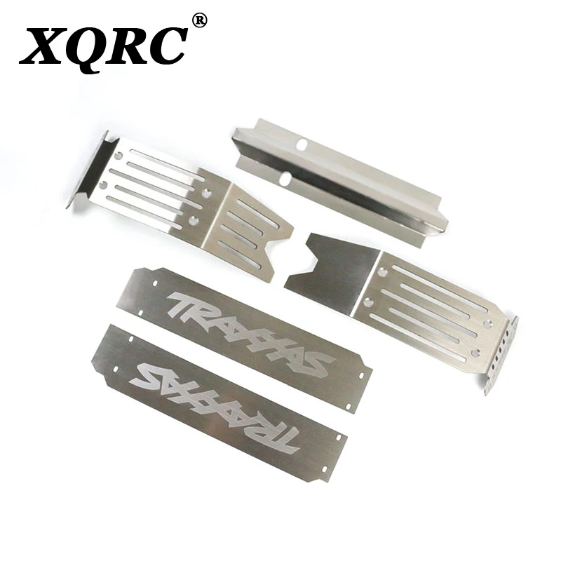 Chassis Protection Armor Stainless Steel Armor for 1/5 RC x-maxx 8s xmaxx rc monster truck 77086-4