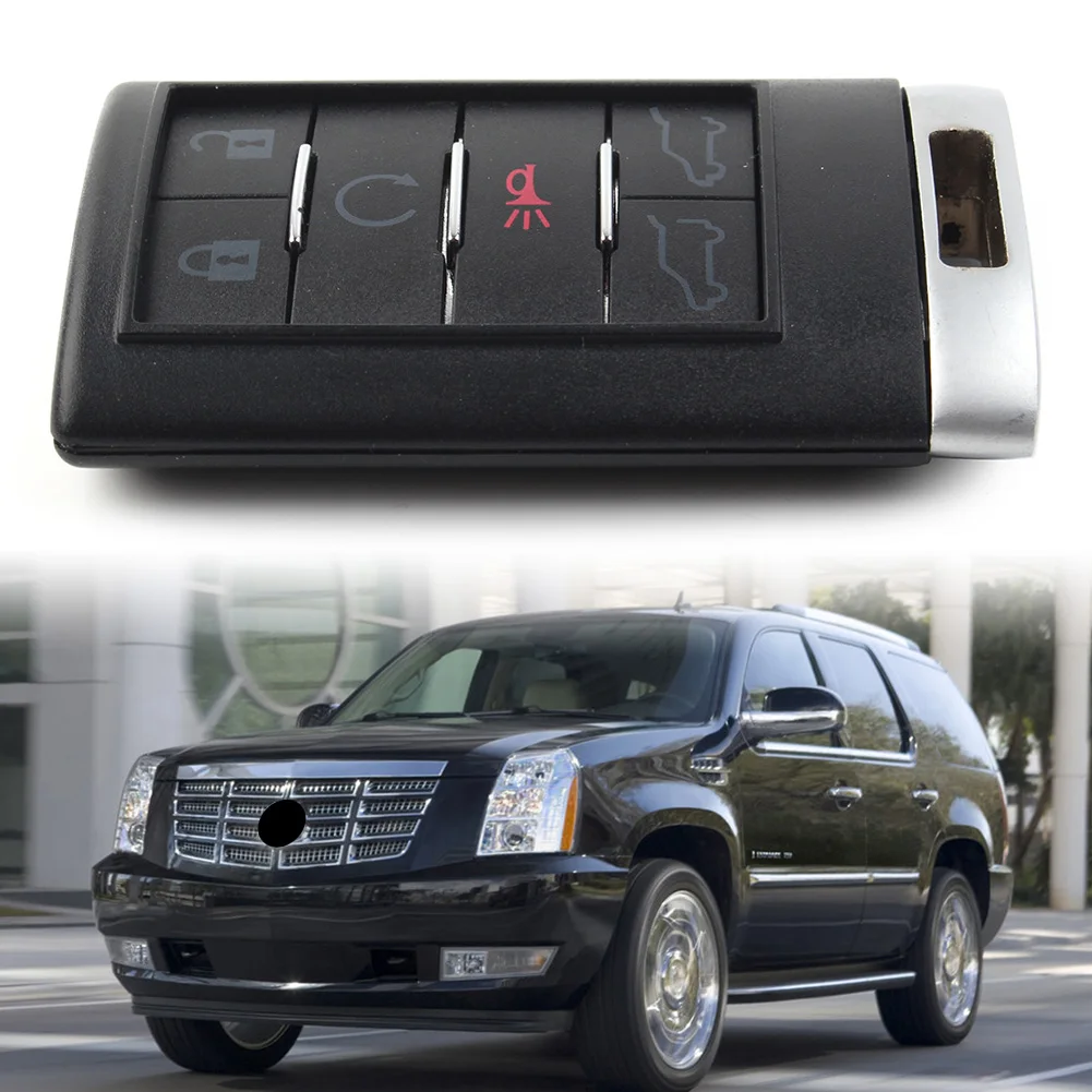 

esv xl Car Smart Keyless Remote Key shell Case Cover Fob For Cadillac Escalade & FOR GMC Yukon& for Chevrolet Suburban 6 Buttons