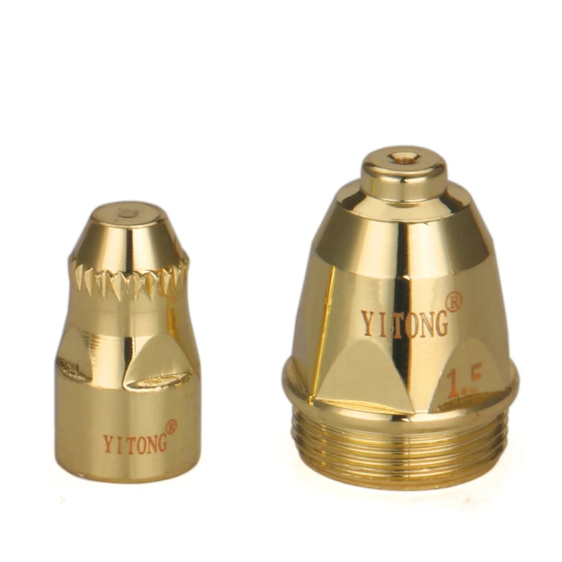 P-80 yitong Air Plasma Nozzles TIPS Plasma Cutter Torch Consumables High Quality P80 CNC Cutting Knife Electrode Nozzle 20pcs
