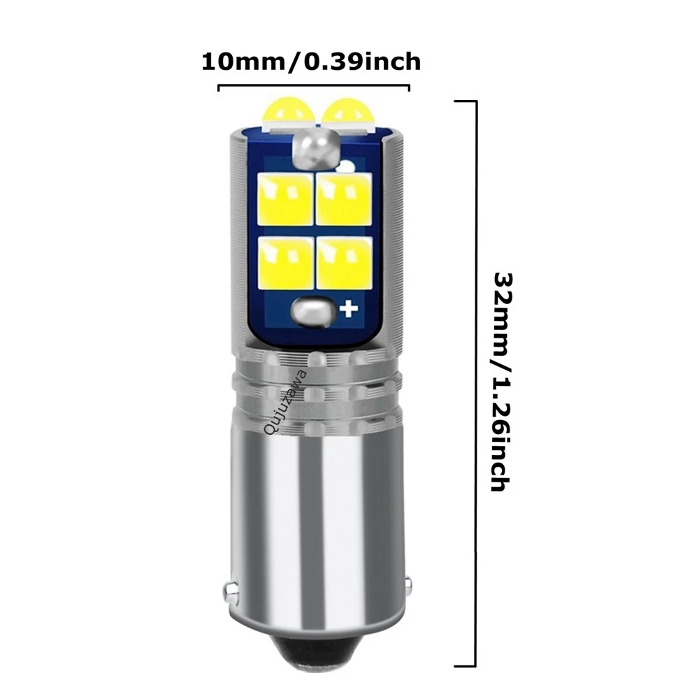BA9S LED لمبات T11 T4W 233 363 السوبر مشرق السيارات الداخلية القراءة قبة مصابيح وقوف السيارات السلع أبيض أحمر أصفر أزرق 12 فولت #6