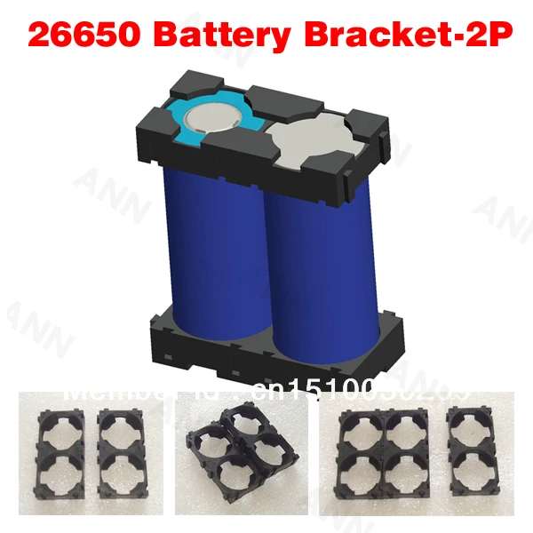 

Free Shipping! 26650 LiFePO4 battery holder 26650 lithium ion battery holder Used for 7.4V 12V 24V 36V 48V battery pack