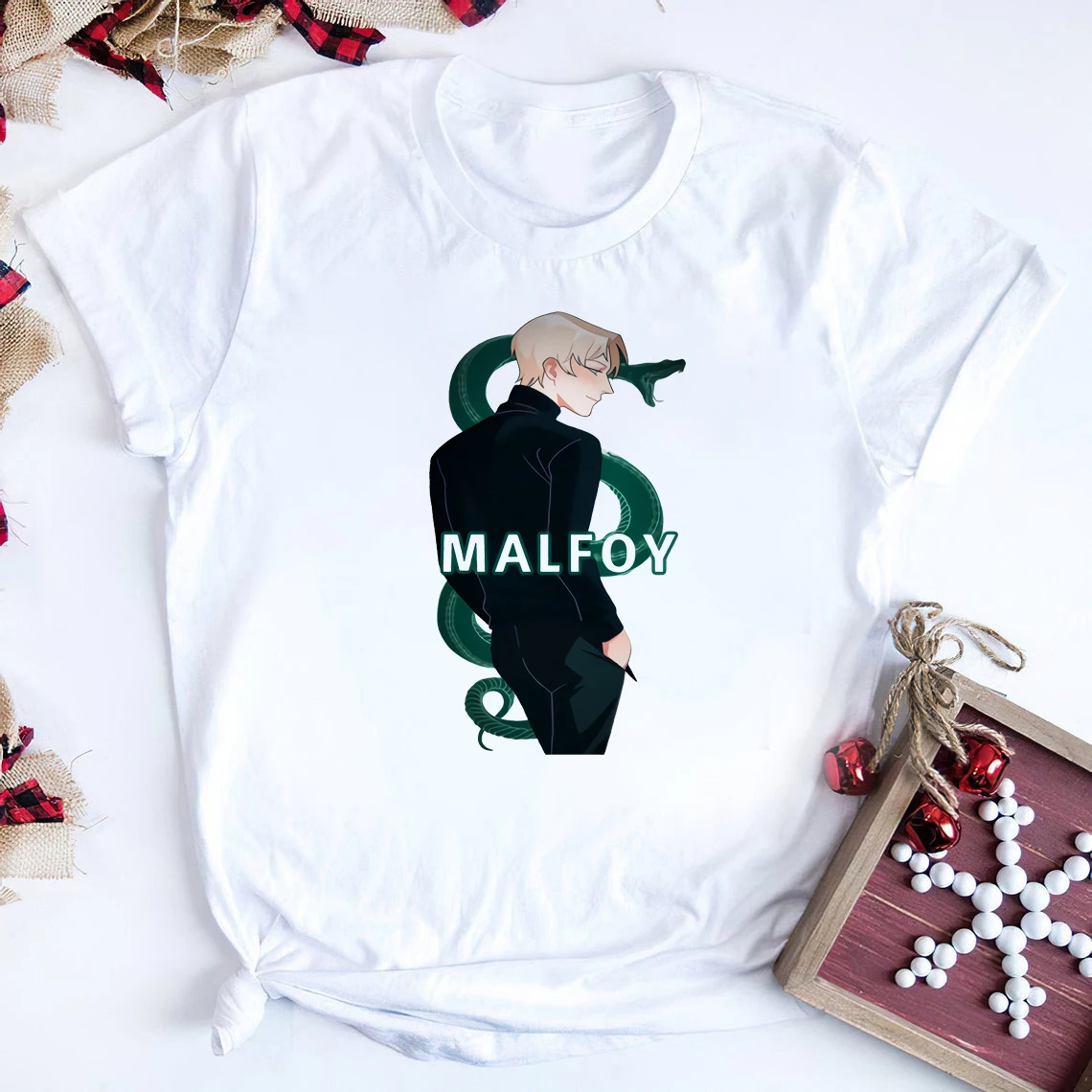 Draco Malfoy Is My Boyfriend T Shirt Women Casual Short Sleeve Letters Printed Tumblr T-Shirt Funny Harajuku kawaii tops Tshirt