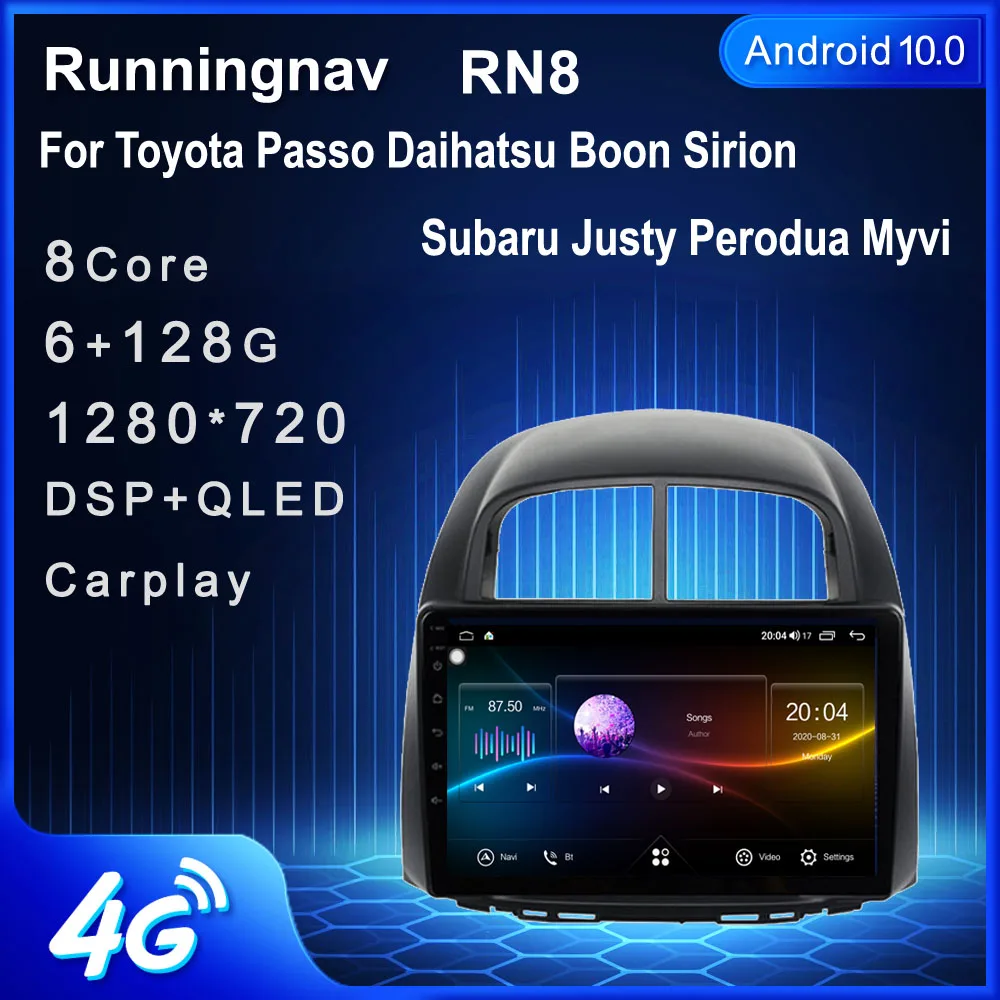 

Runningnav For Toyota Passo Daihatsu Boon Sirion Subaru Justy Perodua Myvi Android Car Radio Multimedia Player Navigation GPS