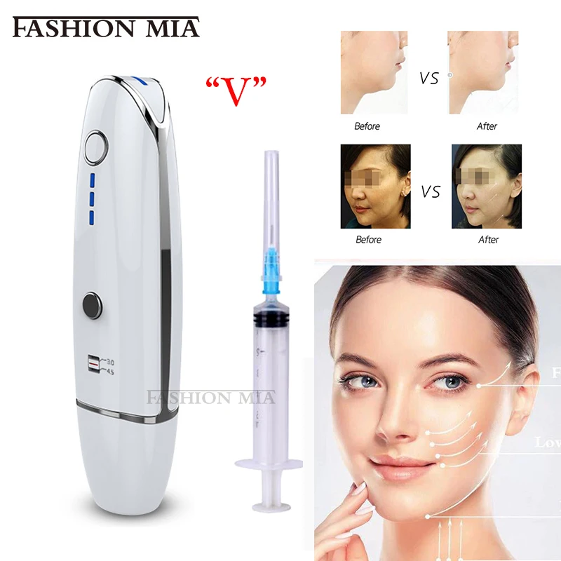 

Mini Hifu Ultrasonic RF V-Shape Face Lifting machine with carving Radar Thread Essence Collagen Antiwrinkle Tightening Skin care