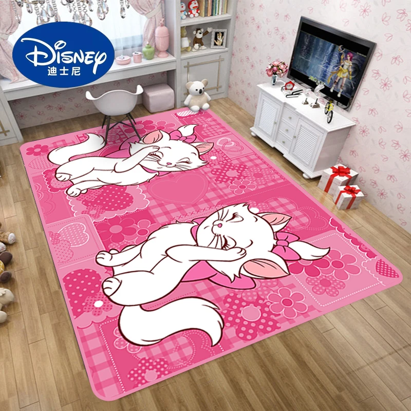 Disney cartoon Marie Cat Rugs For Kids Children Bedroom Home Living Room Carpet Floor Mat Large Modern Cute Rectangle Mats gifts