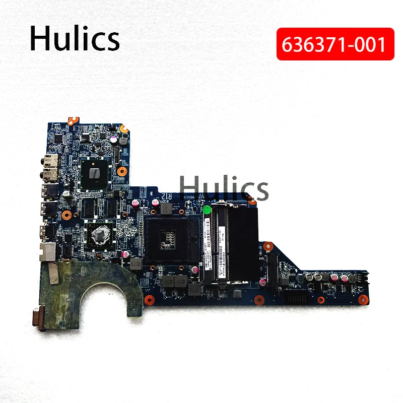 

Hulics Used For HP G4 G4T G7T-1000 Series 636371-001 DA0R12MB6E0 REV:E HD6470/512 HM55 Laptop Motherboard DDR3 MAIN BOARD