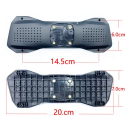 Rear View Mirror Back Plate Panel Backplate 14.5 x 6 cm Screw Hole Spacing Distance for Car DVR Instead of Strap
