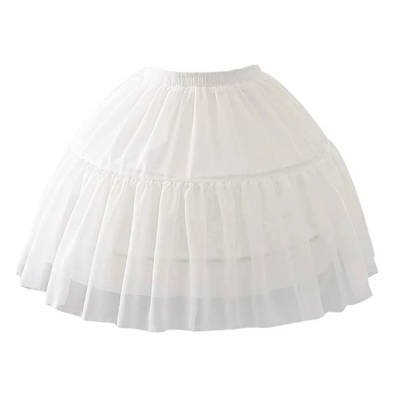 Neue Cosplay Fischgräten kurze Lolita Carmen Slip Liner süße Mädchen Röcke verstellbare Petticoat