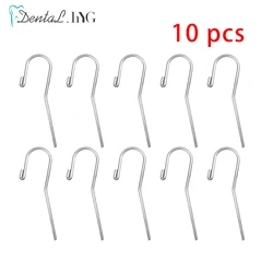 Gancho labial para clareamento dental, instrumento para dentista vdw, odontologia, clareamento dental, 10pcs