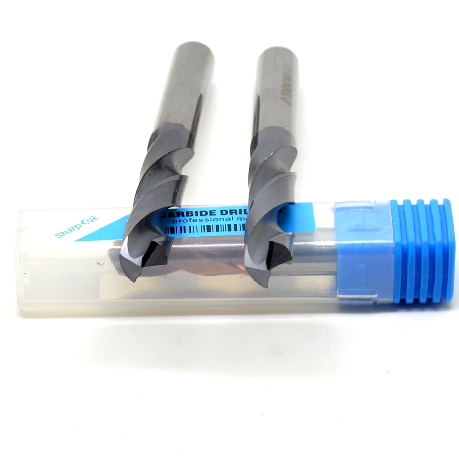Micro Grain ทังสเตนคาร์ไบด์ CNC Twist เจาะ Bits HRC45 สําหรับงานโลหะ Jobber เจาะบิตเครื่องจักรเครื่องมือ