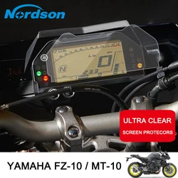 Nordson Cluster Scratch Cluster Screen Protection Film Protector For Yamaha MT 10 MT10 MT-10 FZ 10 FZ10 FZ-10 2016 2017