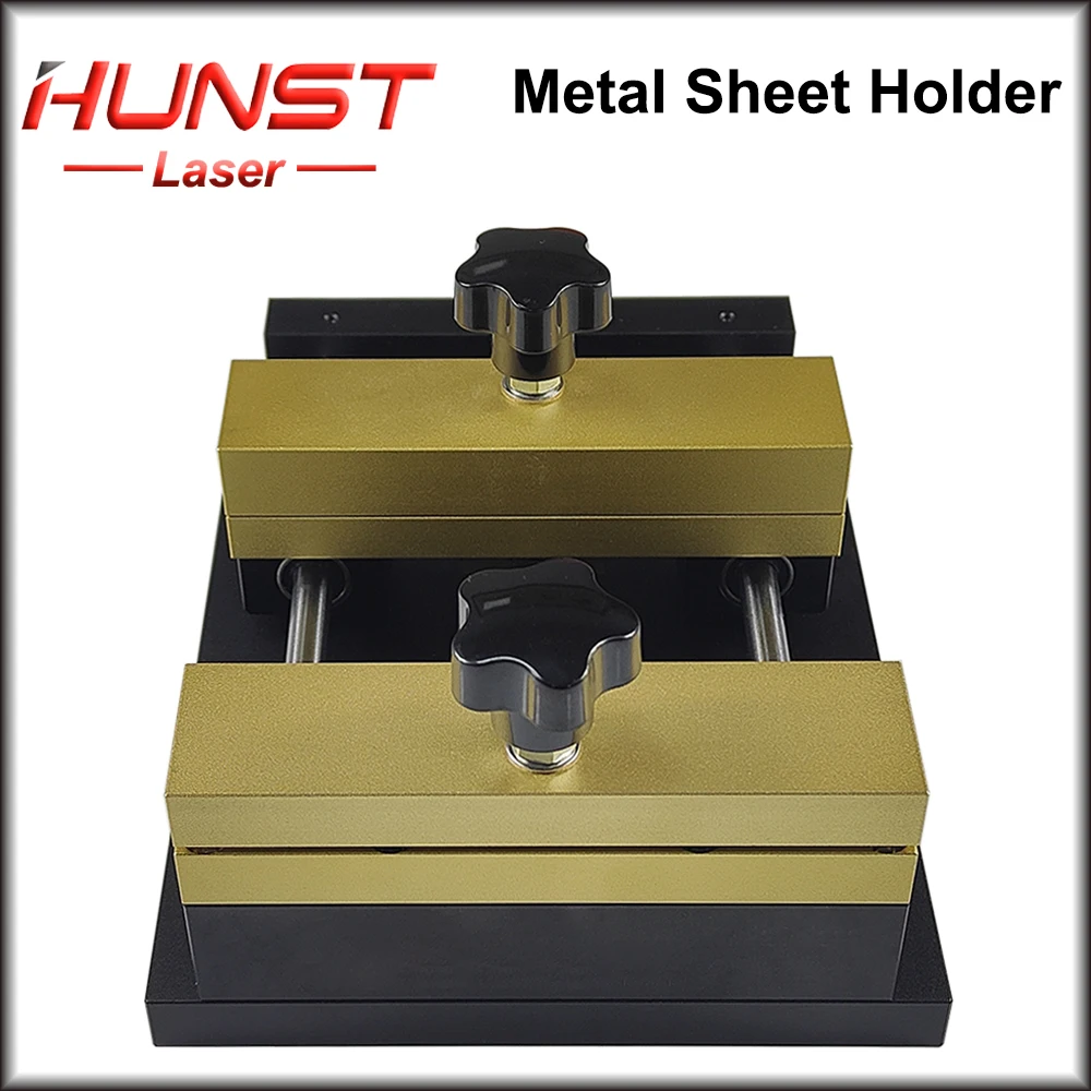 Imagem -03 - Hunst Máquina de Marcação a Laser Metal Sheet Holder Anexo Suporte Fixo Fixação Metálica para Máquina a Laser de Fibra Ferramentas de Corte