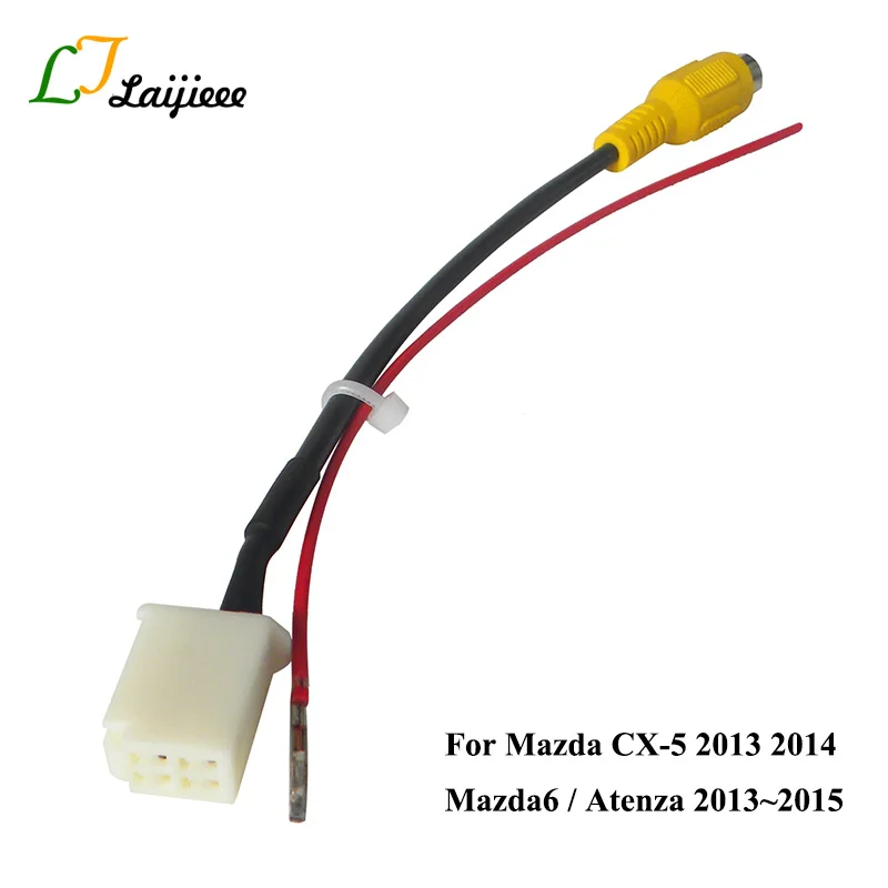 

4 Pins Connection Cable For Mazda 6 Atenza CX-5 Rear Reversing Camera To OEM Monitor without Damaging the Car Wiring