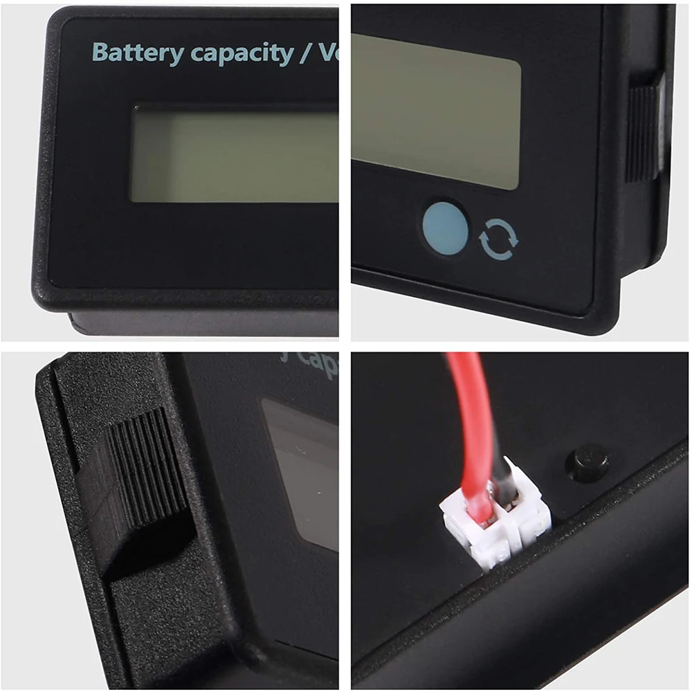 12V Digital Batterie Kapazität Display Universal LCD Auto Motorrad Blei-säure Lithium Batterie Monitor Voltmeter Tester Meter Werkzeug