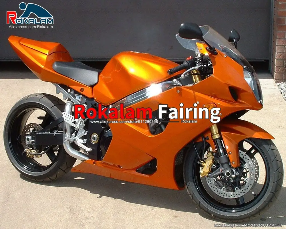 

Bodywork For Suzuki GSXR1000 K3 2003 03 GSX-R1000 K 3 2004 04 Motobike Orange Fairing Kits (Injection Molding)