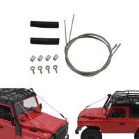 Rc Car Modified Part Steel Rope DIY Modified Accessories for 1/10 Rc Crawler TRX4 SCX10 D90 1/12 MN90