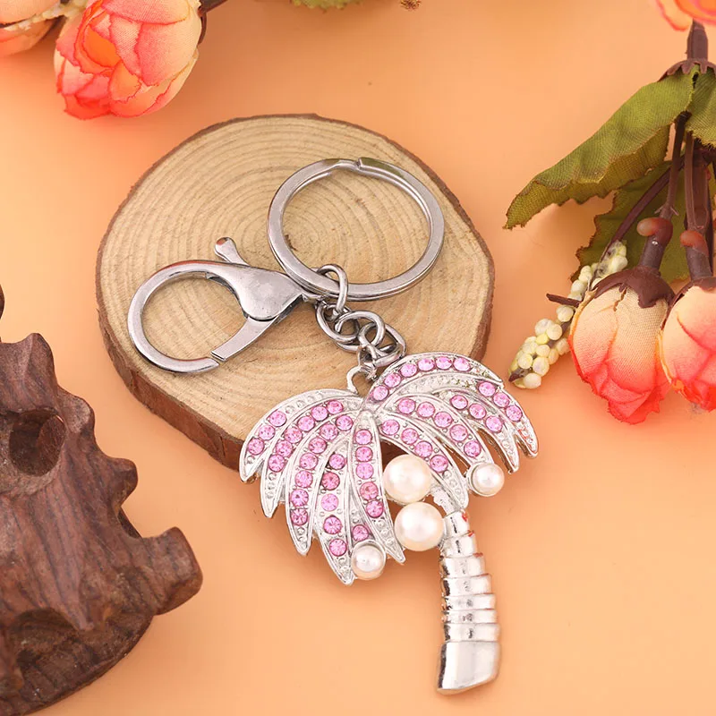 2024 New Zircon Scorpion Style Keychain Fashion Versatile Jewelry Cute Shiny Metal Keychain Accessories Fine Ladies Bag Pendant